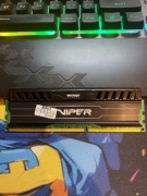 Pamięć Patriot Viper 3, DDR3, 8 GB, 1600MHz, CL9 (PV38G160C9K)
