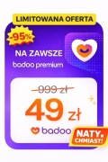 BADOO PREMIUM  NA ZAWSZE + 3050 kredytów - dożywotne KONTO - 24h od ręki