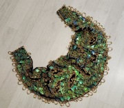 strój pas tancerka cyganka monety hinduska arabka cekiny S M L XL 467