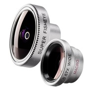 Uniwersalny Zestaw Obiektywów 3w1 (Fish Eye, Wide, Macro) do Telefonu