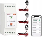 Licznik energii TUYA WiFi 3-fazowy 80A 3CT dwukierunkowy + sterownik NO 16A