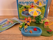 Playmobil City Life kąpiel w basenie ogród, zestaw 4140
