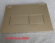 ZAMIENNIK przycisk złoty mat stelaż geberit sigma