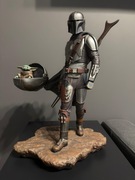 The Mandalorian and Grogu SIDESHOW Figurka premium 