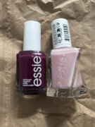 Essie dwa lakiery sheer fantasy i Bahama mama