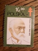 ROBERT KOCH 1843-1910 Nagroda Nobla medycyna gruźlica 1905 mikrobiolog