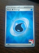 PRIZE PACK Water Basic Energy 011 Karta POKEMON TCG S&V Scarlet & Violet