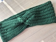 Szydełkowa opaska dziecięca