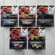 Zestaw Hot Wheels Premium Car Culture Japan Historics 4 Toyota Honda Mazda