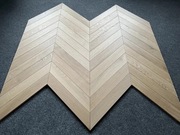 Jodełka Francuska Podłoga Drewniana Warstwowa Dąb 15/100/600 mm