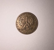 Moneta PRL 2 zł 1976r bez znaku mennicy