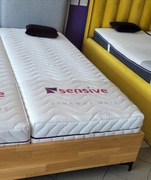 Materac kieszeniowy Sensive 80x200 pianka Memory oraz termoelastyczny