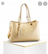 ORIFLAME Przepiękna damska torebka Gold - złota.