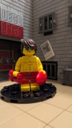 Minifigurka LEGO col12-7 col185 Lifeguard Ratownik