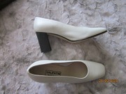 nowe włoskie czółenka VALENTINI r. 37 kwadratowy nosek