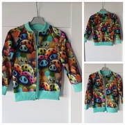 Nowa bluza bomberka zapinana na zamek rozmiar 110 Biedronka