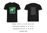 d'MG-96: T-Shirt Czarny okładka albumu+Duch Mrocznego Grabarza(tytuły)