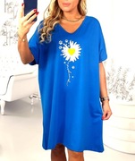 DUŻA sukienka  50-52-54-56 plus size --,3xl,4xl,5xl,6xl