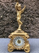 CUDOWNA MINIATURA WATERBURY CLOCK NIE BUDZIK