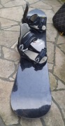 Deska Snowboardowa z wiązaniami. Option 161 Redline