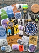 Lord Of the Rings + patch iron on naszywka + naklejki + magnes + 4x pin