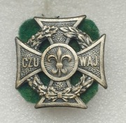 Odznaka CZUWAJ "Polish Scouting Cross" (ZHP) H-75