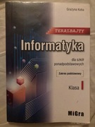 teraz bajty informatyka klasa 1 podręcznik dla szkół ponadpodstawowych