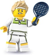 LEGO minifigures 3 series Tenisista