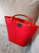 Torba damska ze skóry naturalnej - handmade