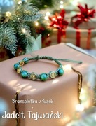 Własnoręcznie wykonana bransoletka militarna myśliwska z łusek. Handmade