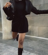 Marc O’Polo czarna dopasowana sukienka mini S 36