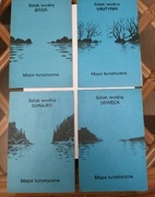 Szlak wodny Brda Dunajec Krutynia Drwęca 1984 Mapa turystyczna kajaki spływ