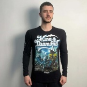 King Diamond Longsleeve Mercyful Fate Angel Witch Judas Priest Venom Dio