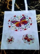 Torba na zakupy ręczne wykonana metodą sublimacji