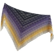 Chusta Sperl ręcznie robiona 200 x 85 bawełna