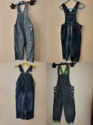 Spodnie chłopięce na szelkach 92 i 98 ogrodniczki