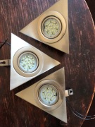 GTV Oprawa punktowa trójkątna LED 12v