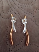 Kolczyki srebro Vermeil TOUS