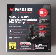 PARKSIDE nowy akumulator 12V / 5Ah