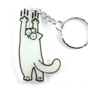 Brelok kot Simon wiszący na pazurach Simon's cat breloczek 