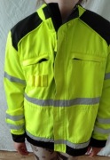 dziecięca kurtka robocza z odblaskami GARD work wear  r. 10 