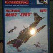 Kartonowa Kolekcja A6M2 ZERO +lasery stan Ideał