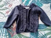 Sweterek bawełniany granatowy 5.10.15 rozm. 62