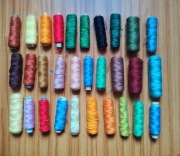 Mulina zestaw 30 szt - 25 kolorów plus GRATIS 