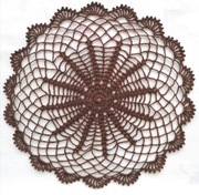 SERWETKA SZYDEŁKOWA PODKŁADKA 30CM        