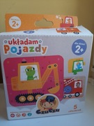CzuCzu Pierwsze puzzle Układam pojazdy 2+