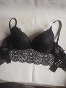 Sinsay,Sliczny koronkowy biustonosz,nowy z metkami 75-C