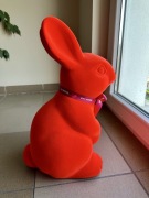 46 cm Zajac Stary Browar Orange Fluo duży limitowany z 2023 kiciuś Królik