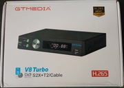 GTmedia Dekoder GTAudio V8 Turbo DVB-S2X DVB-T2