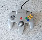 Kontroler N64, Nintendo 64, oryginalny, sprawny, nowy analog